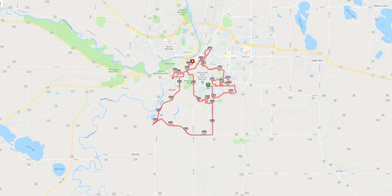 Course Maps Mankato Marathon